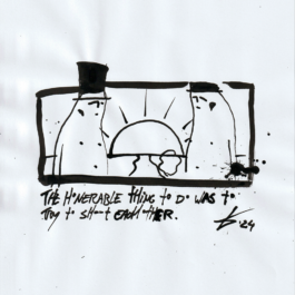 Lars Ketelaar Lars Beelzebub Larsbeelzebub artist art kunst kunstenaar design designer graphic dutch Alkmaar Amsterdam underground lowbrow surrealist poster print framed punk contemporary popart digital cartoon comic protest tattoo Nothing too Profound 