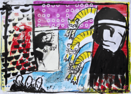 Lars Ketelaar Lars Beelzebub Larsbeelzebub artist art kunst kunstenaar painting drawing design designer graphic dutch Alkmaar Amsterdam underground lowbrow surrealist punk contemporary popart cartoon comic protest tattoo 