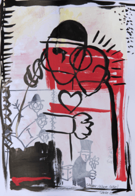 Lars Ketelaar Lars Beelzebub Larsbeelzebub artist art kunst kunstenaar painting drawing design designer graphic dutch Alkmaar Amsterdam underground lowbrow surrealist punk contemporary popart cartoon comic protest tattoo 